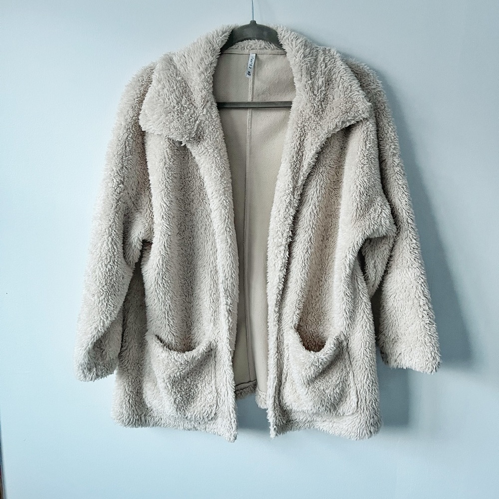 Z SUPPLY | Faux Fur, Sherpa Teddy Jacket XS